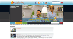 Desktop Screenshot of dzivite.lv